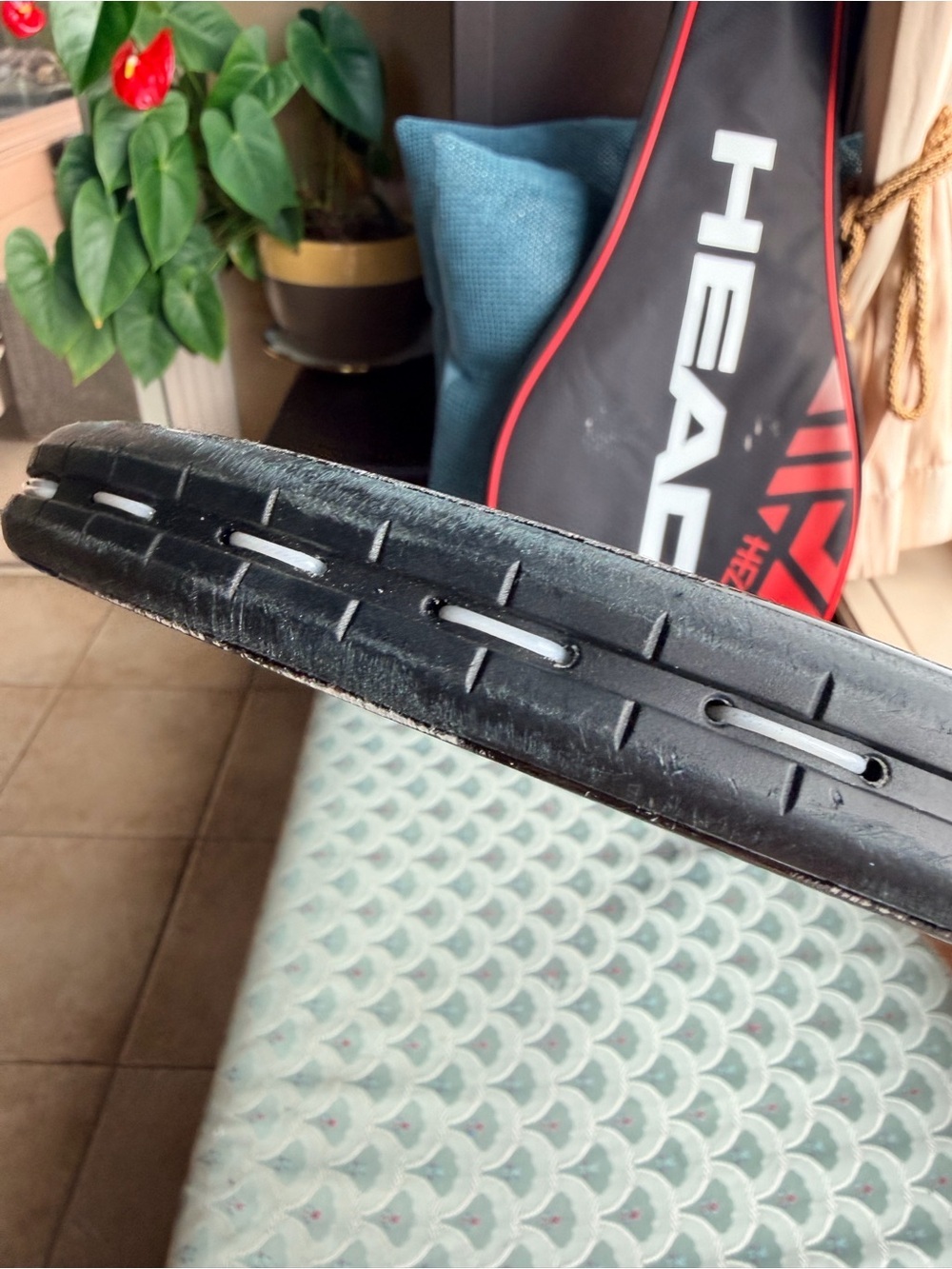 Wagner Black Tennis Racket graphite racket - Picture 7 of 9